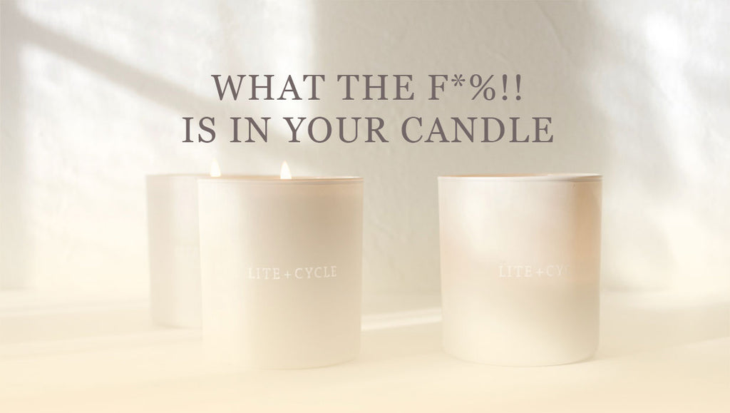 WHAT THE F*%!  IS IN YOUR CANDLE ?