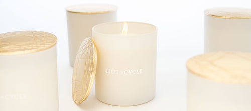 Essential Oil Healthy Scented Candles: Pure & Non-Toxic LITE+CYCLE